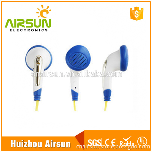 OEM Colorful Airline Earphone Disposable Headphones